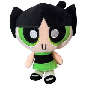 Powerpuff Girls Plush Buttrcup Toy 10" Doll Nostalgia Collectible Gift Stuffed
